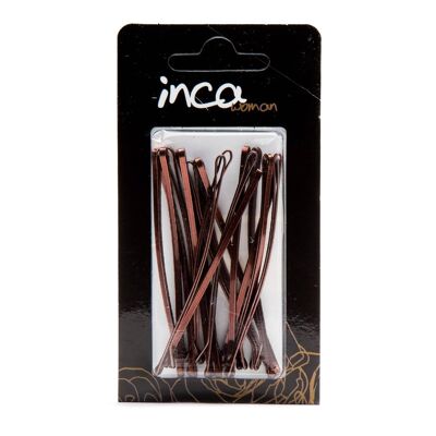 Pack of 20 curved hairpins, large (7cm)