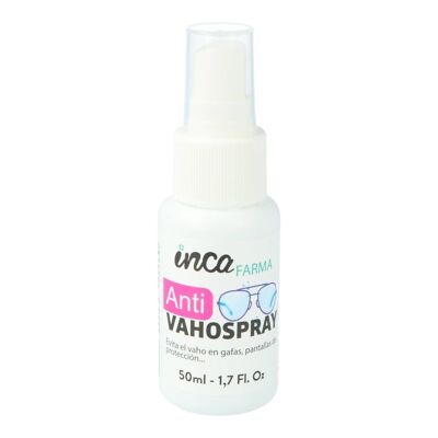 Spray Antiappannamento per Occhiali e Schermi Protettivi - 50 ml