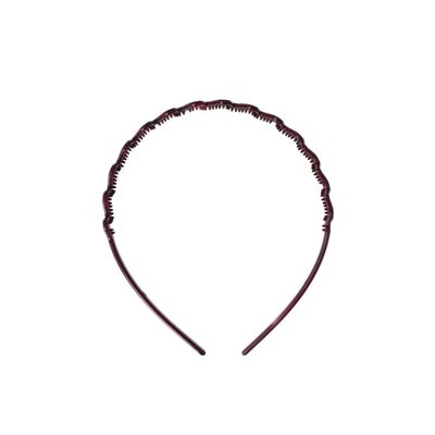 Bandeau Rigide ZigZag pour Cheveux - Différentes Couleurs