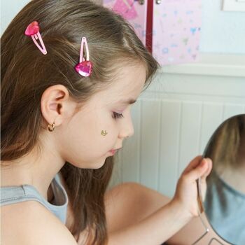 Trousse de maquillage et manucure pour enfants - Anneaux et élastiques 4