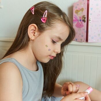 Trousse de maquillage et manucure pour enfants - Anneaux et élastiques 5