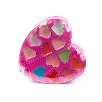 Maquillage pour enfants - Heart Case - Lipstick and Shadow 1