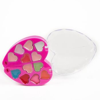 Maquillage pour enfants - Heart Case - Lipstick and Shadow 7