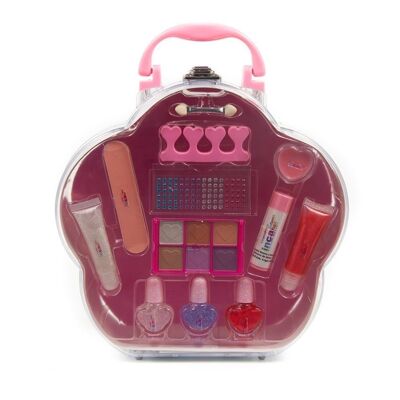 Maletín Infantil con Asa - Set de Maquillaje y Manicura