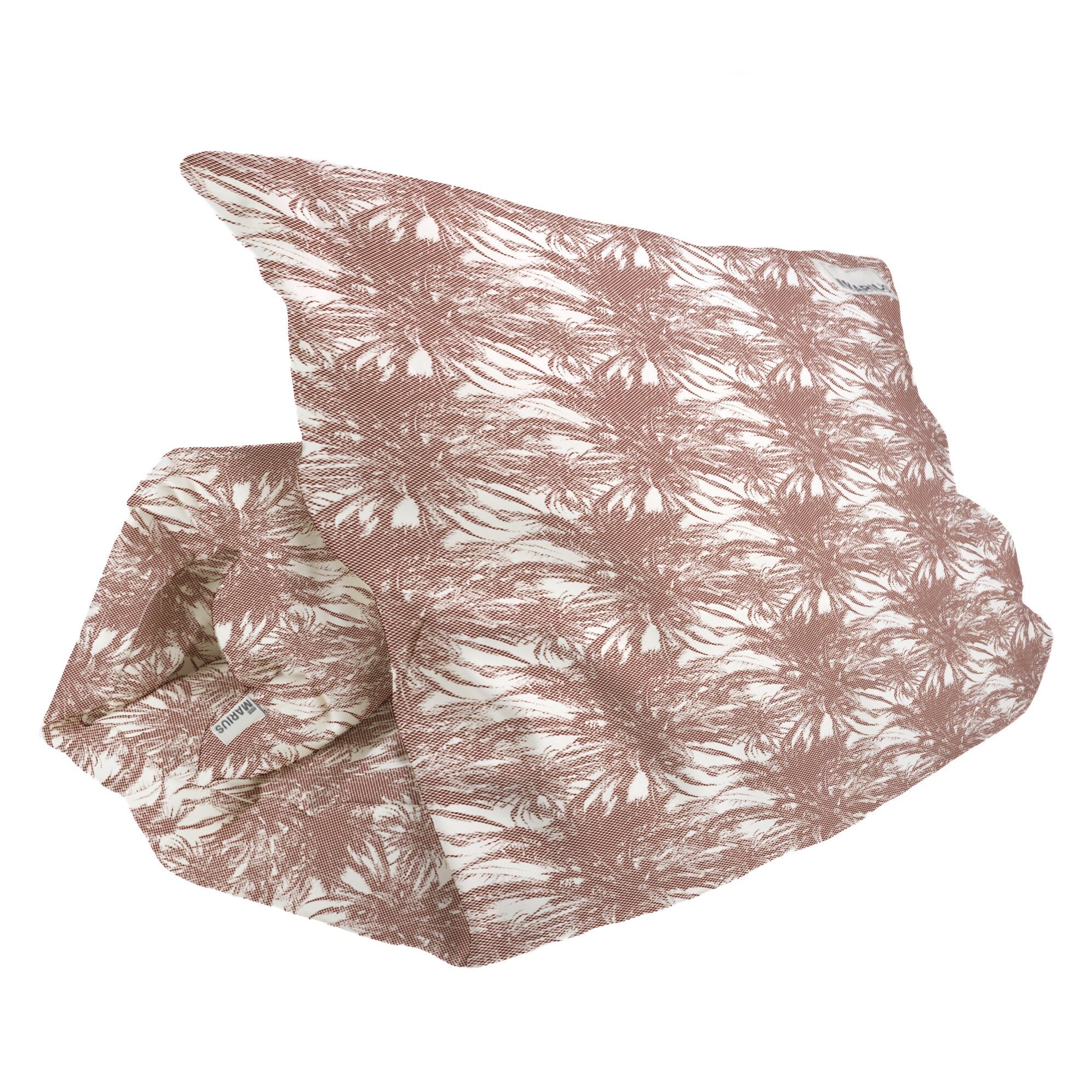 Courte pointe CANOPÉE LUXE Terre 80x200 cm