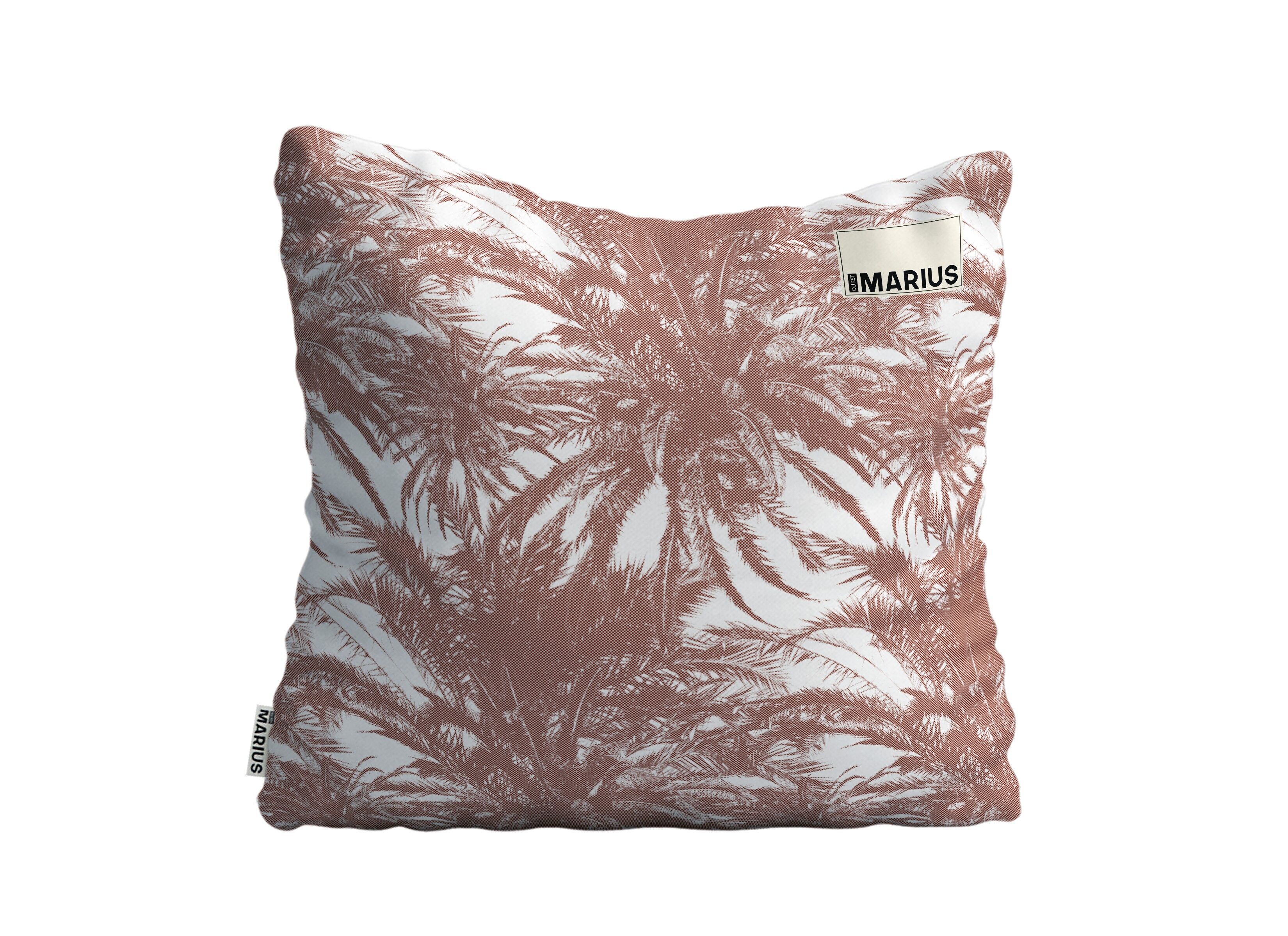 Coussin CANOPÉE LUXE Terre 75x75 cm