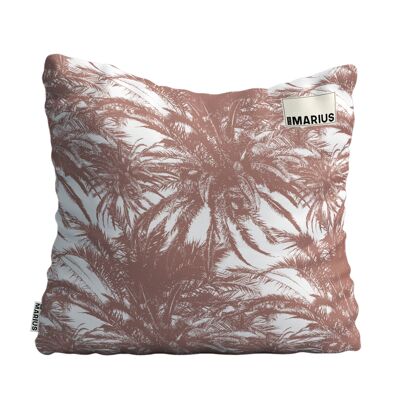 Coussin CANOPÉE LUXE Terre 75x75 cm