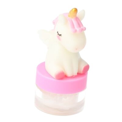 Lucidalabbra per bambini Unicorno - Balsamo per labbra con luce a LED