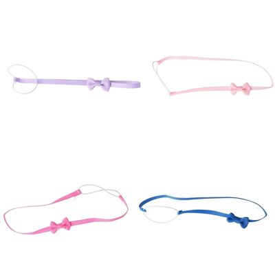 Baby Headband - Elastic and Bow - 5 Colors