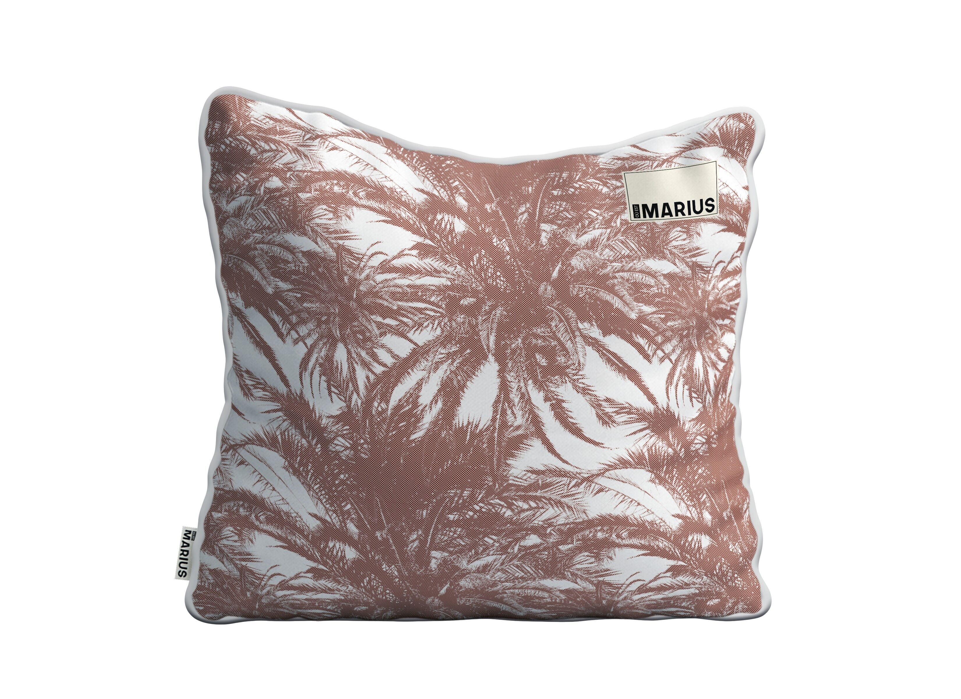 Coussin CANOPÉE LUXE Terre 50x50 cm