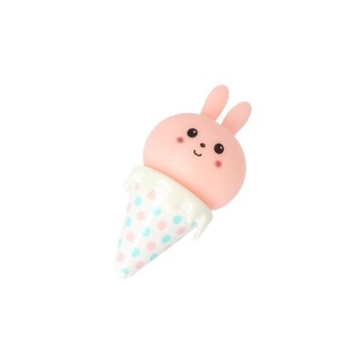 Children's Lip Gloss - Bunny and Cone Balm - Led Light