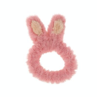 Padded Scrunchie - With Ears - Pink