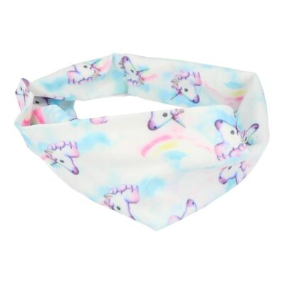 Bandana in tessuto unicorno