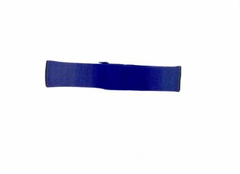 Pack 2 Bandeaux Cheveux Enfant - Élastique - Bleu