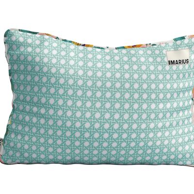 CANNAGE Celadon cushion 40x60 cm