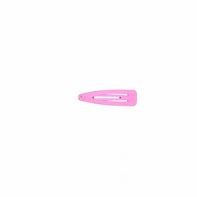 Pack 2 Haarspangen - Metallic - 7 cm - Pink