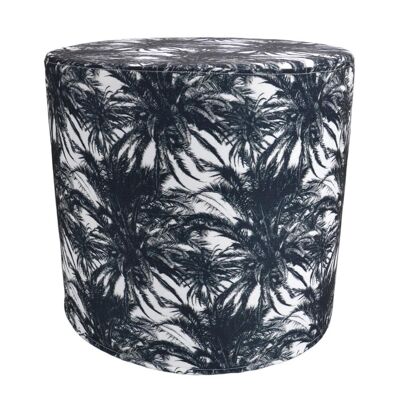 CANOPEE pouf printed inside
