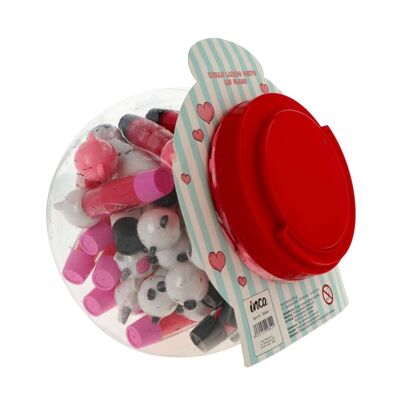 Children's Lip Gloss in Teddy Bear Figure - Lip Balm