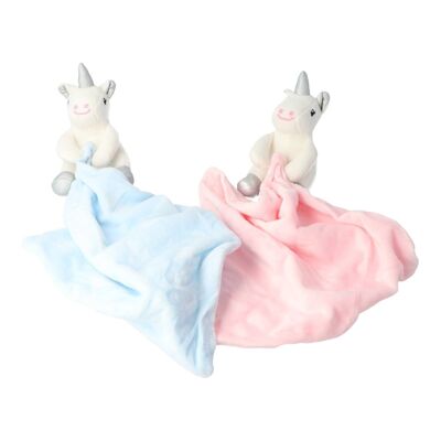 Dudu with Unicorn Plush - Soft Blanket for Baby