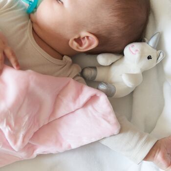 Compra Dudú con Peluche de Unicornio - Manta Suave para Bebé al por mayor