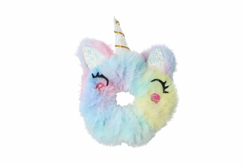 Scrunchie Infantil - Gomilla para el Pelo con Unicornio