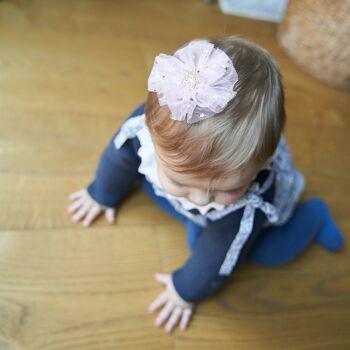 2 Barrettes Enfant - Tulle avec Étoile et Couronne 5