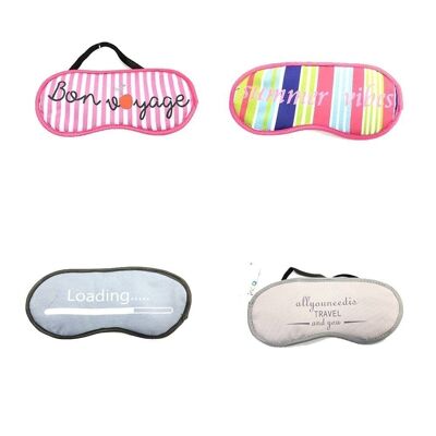 Schlafmaske - Verstellbarer Riemen - Verschiedene Modelle