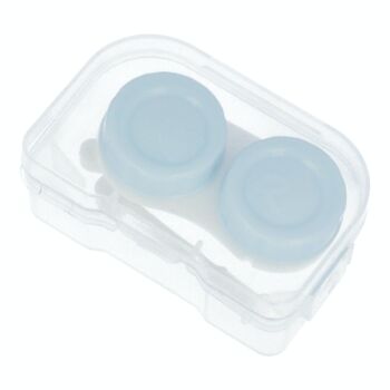 Boîte transparente pour ranger les lentilles de contact - Fermeture à vis 3