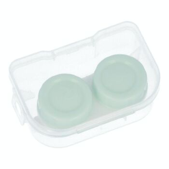 Boîte transparente pour ranger les lentilles de contact - Fermeture à vis 4