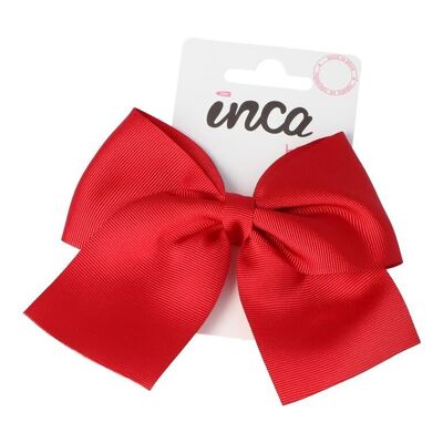 Red bow with crocodile clip2