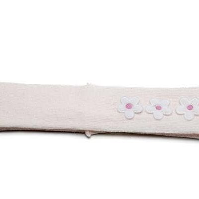 Set of 2 Baby Headbands for Hair with Daisies
