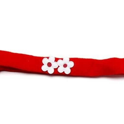 Set of 3 Baby Headbands for Hair with Daisies