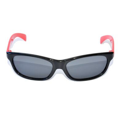 Gafas de Sol para Bebé - Cristales con 400 UV - Negro y Rojo
