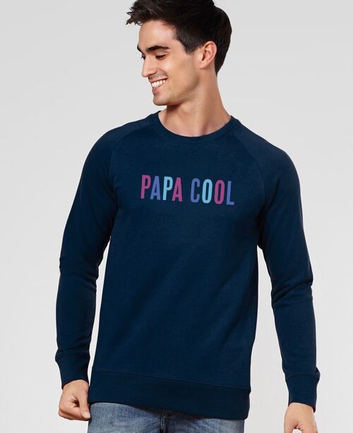 Sweatshirt homme Papa Cool