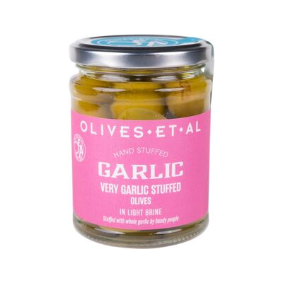 Mit Knoblauch gefüllte Oliven 150g