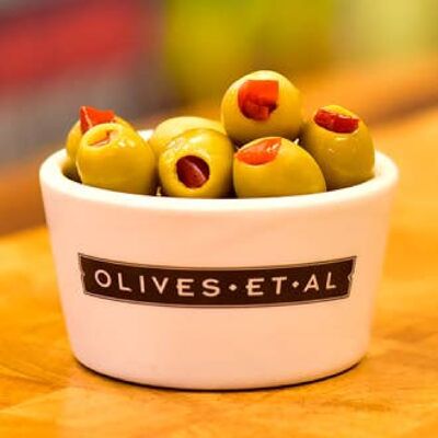 Mit Pfeffer gefüllte Oliven 2,5Kg