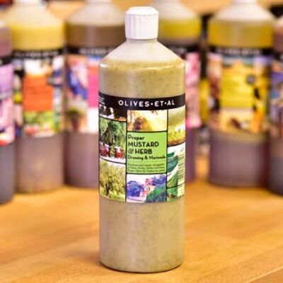 Richtiges Senf-Kräuter-Dressing & Marinade 1 Ltr