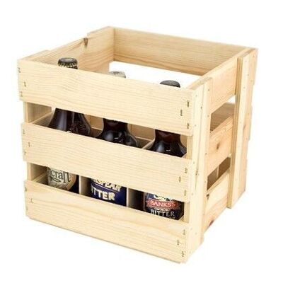 9 Bottle Beer Crate, (270x266x254mm)