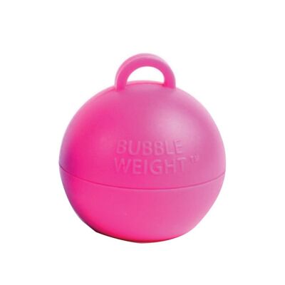Peso del palloncino a bolle rosa
