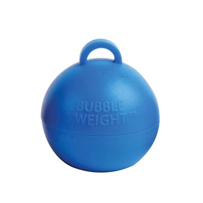Peso del palloncino a bolle blu