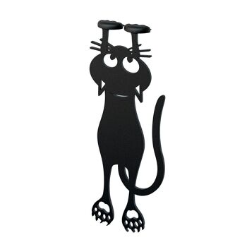 Marque-pages - Bookmark-Marcapagas- Buchzeichen,Curious Cat 1