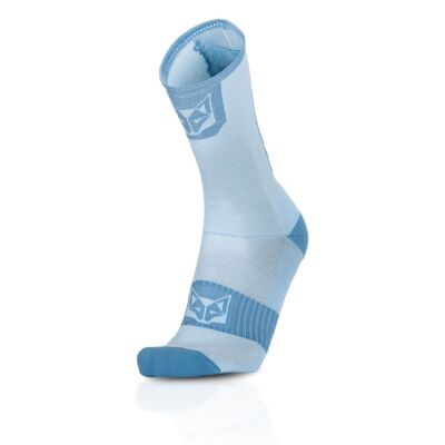Turquoise & Steel Blue High Cut Cycling Socks (Outlet)