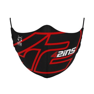 Maschera rossa da 42 pollici