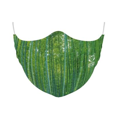 Maschera di bambù