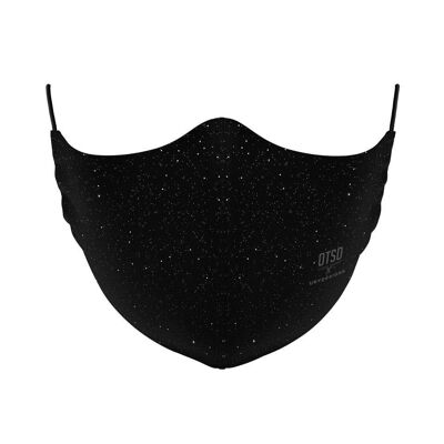 Schwarze Nachtmaske