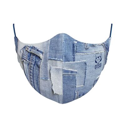 Mascarilla Jeans Blue