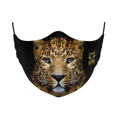 Leoparden-Gesichtsmaske