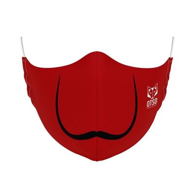 Mascarilla Moustache Red