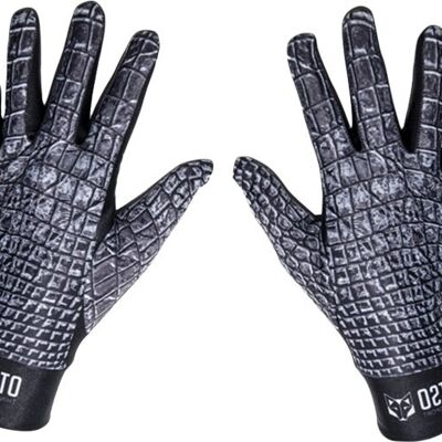 Gants de serpent noirs