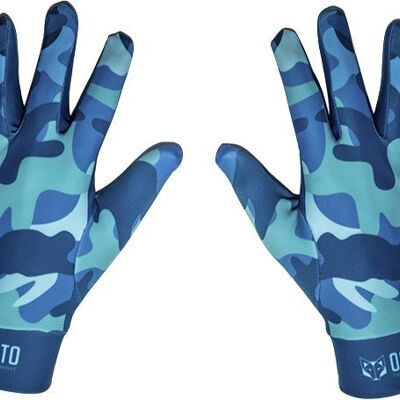 Handschuhe Camo blau